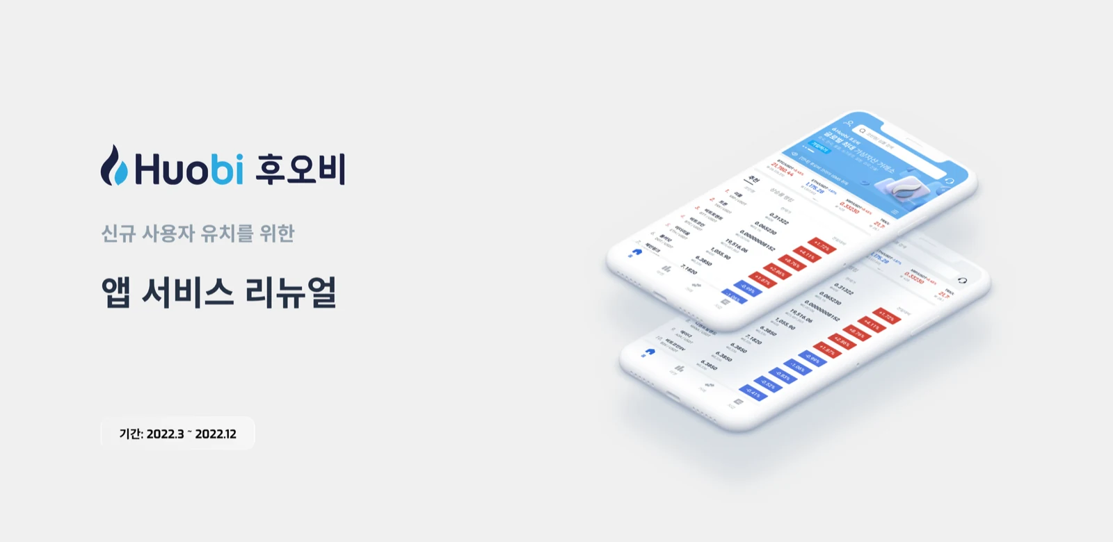 The app renewal — Mar to Dec 2022, aimed at new-user acquisition